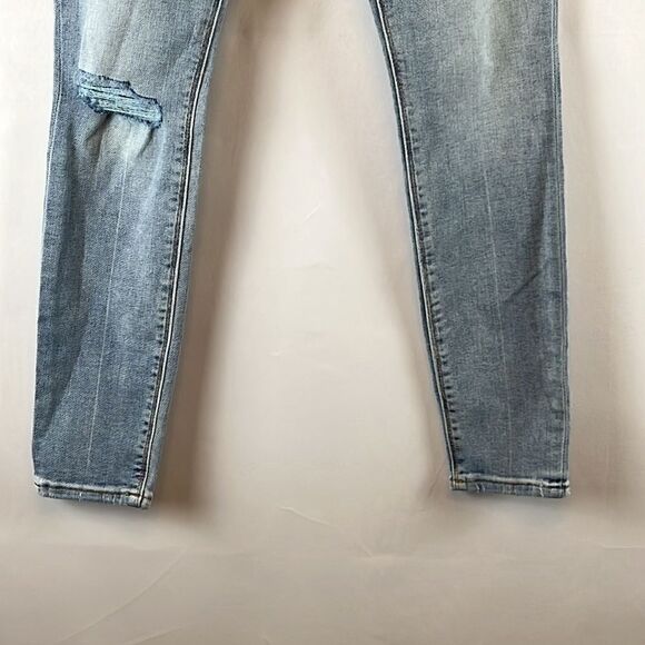 Hudson Jeans Barbara High-Rise Super Skinny Ankle Jeans- Baby Face- Size 25 NWT - Picture 2 of 12